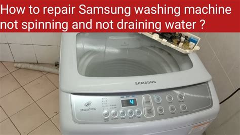how to fix automatic washing machine not spinning