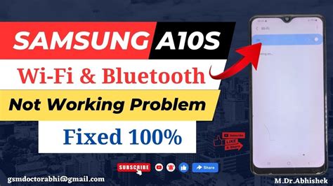 how to fix bluetooth and wifi not turning on