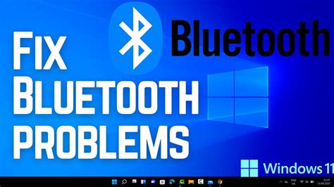 how to fix bluetooth not working windows 11