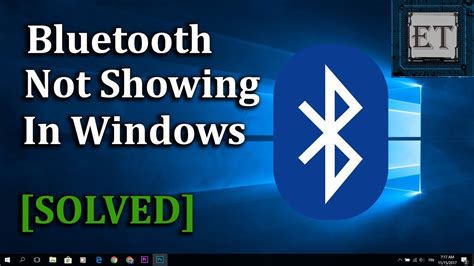 how to fix bluetooth problem in windows 10