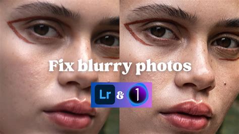 how to fix blur in lightroom mobile