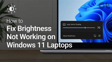 how to fix brightness not working windows 11
