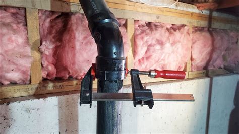 how to fix broken abs pipe