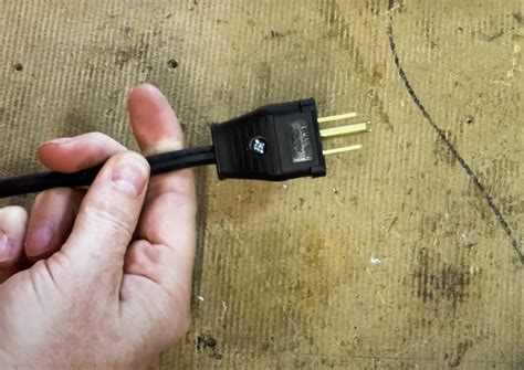 how to fix broken power cord