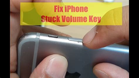 how to fix broken volume button