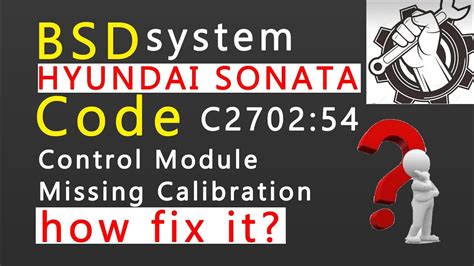 how to fix bsd system hyundai sonata