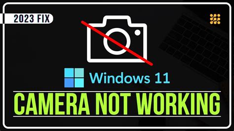 how to fix camera not working