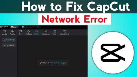 how to fix capcut no internet connection in pc