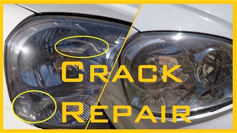 how to fix car headlight lens