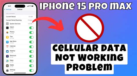 how to fix cellular data or mobile data not working on iphone