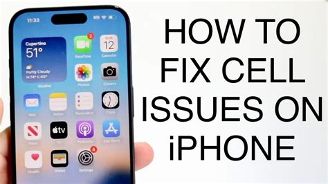 how to fix cellular issue on iphone x