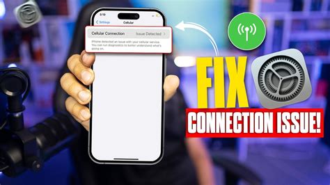 how to fix cellular problem on iphone