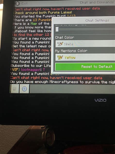 how to fix chat validation error minecraft