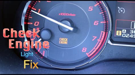 how to fix check engine light