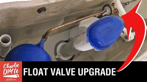 how to fix cistern float valve