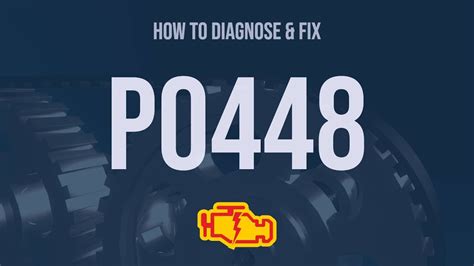 how to fix code p0448