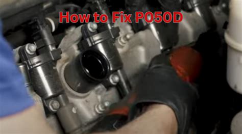 how to fix code p050d