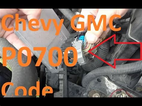 how to fix code p0700 chevy silverado