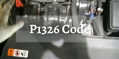 how to fix code p1326