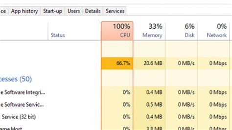 how to fix cpu 100 usage problem windows 10