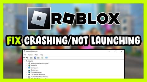 how to fix crashing roblox