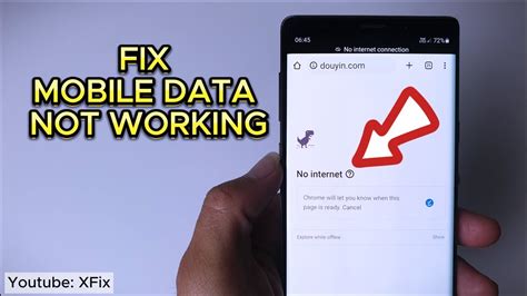 how to fix data not working