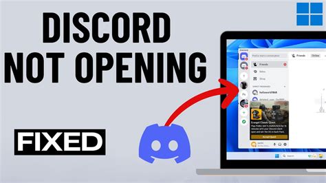 how to fix discord app not opening on pc