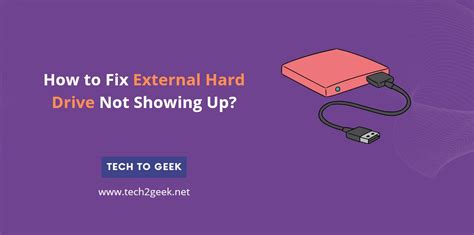 how to fix external hard disk error