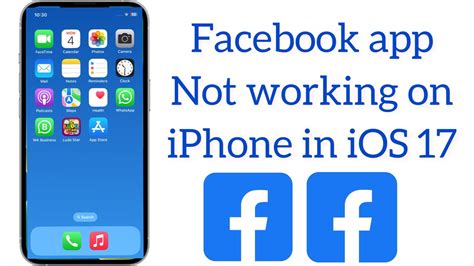 how to fix facebook app on iphone