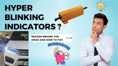 how to fix fast flashing indicator
