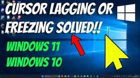 how to fix freezing cursor