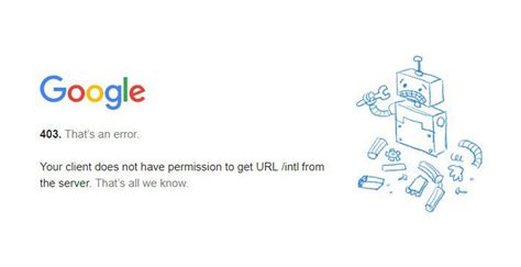 how to fix google 403 error on iphone