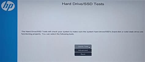 how to fix hard disk error hp