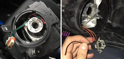 how to fix headlight connector