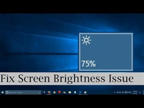 how to fix high brightness problem in windows 10