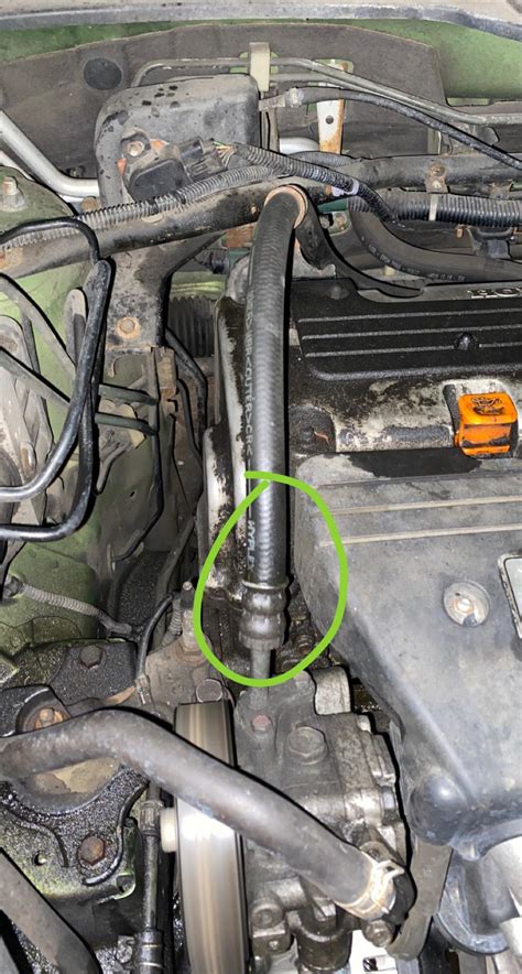 how to fix hole in power steering line
