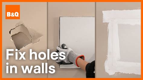 how to fix hole in your wall
