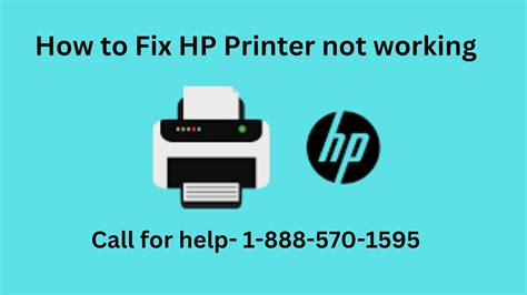 how to fix hp printer not working