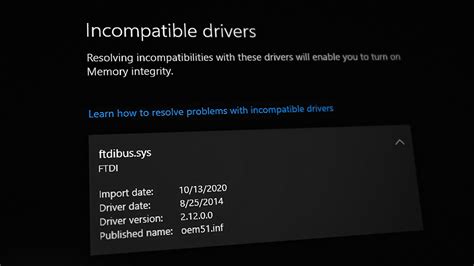how to fix incompatible drivers windows 10