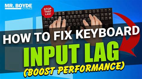 how to fix input lag pc