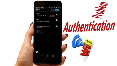 how to fix internet authentication problem