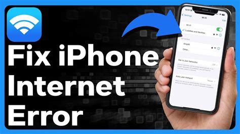 how to fix internet not working on iphone