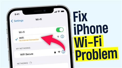 how to fix internet problem on iphone