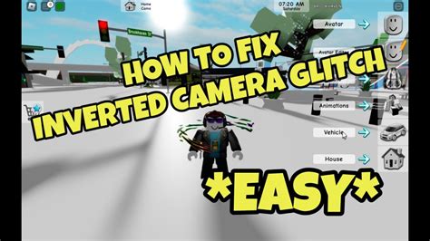 how to fix inverted camera on roblox mobile