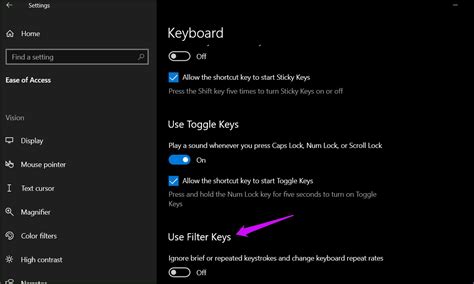 how to fix keyboard delay windows 10