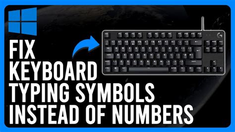 how to fix keyboard keys typing numbers instead of letters