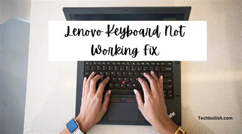 how to fix keyboard not typing lenovo
