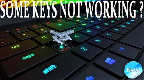 how to fix keys not working