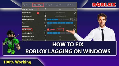 how to fix lag in roblox pc windows 10