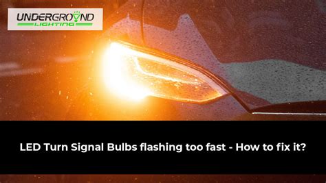 how to fix led indicator flashing too fast